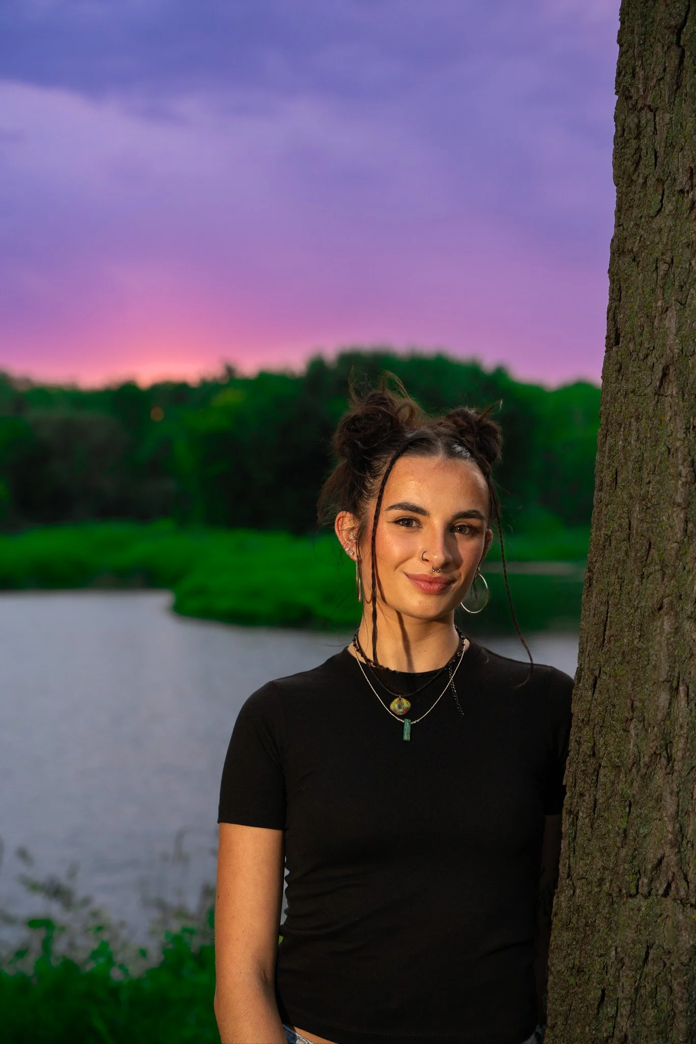 Senior graduation portrait 02
